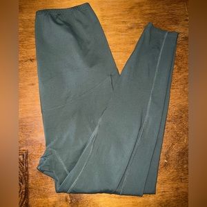 Poshdivah Maternity Leggings with Pockets-Olive Green